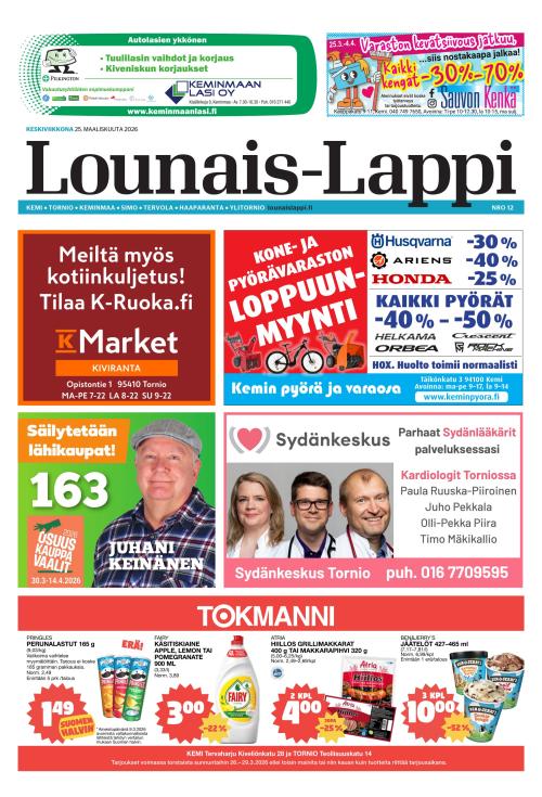 Lounais-Lappi 25.3.2026