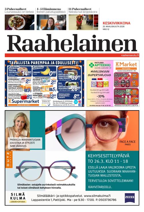 Raahelainen 25.3.2026