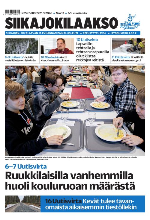 Siikajokilaakso 25.3.2026