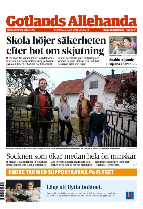 Gotlands Allehanda 25.3.2026