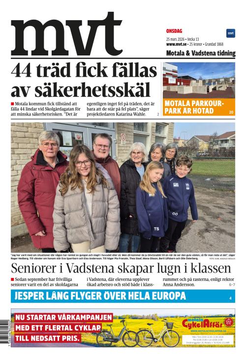Motala Vadstena Tidning 25.3.2026