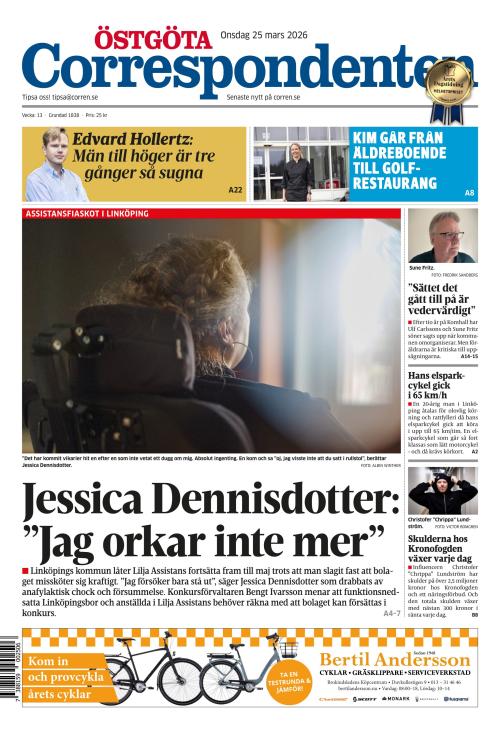 Östgöta Correspondenten 25.3.2026