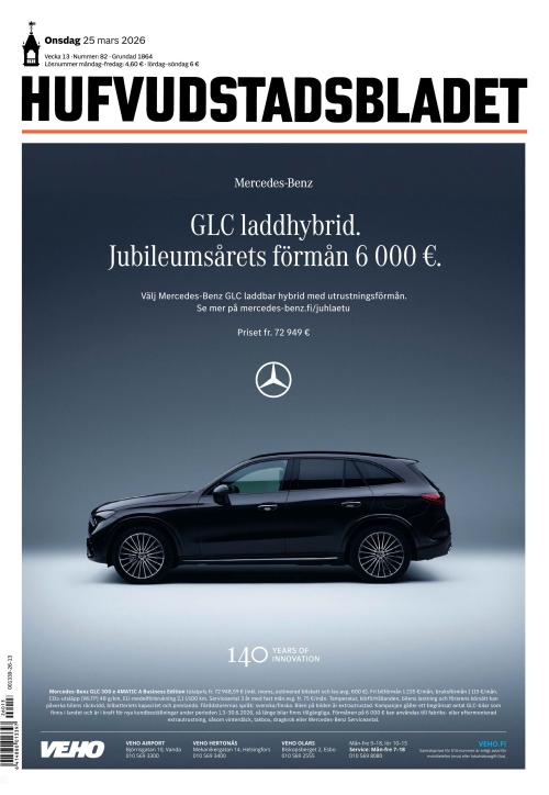 Hufvudstadsbladet 25.3.2026