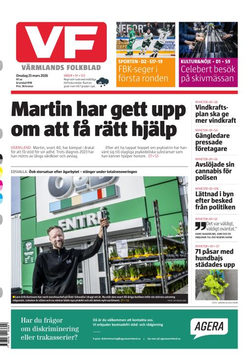 Värmlands Folkblad 25.3.2026