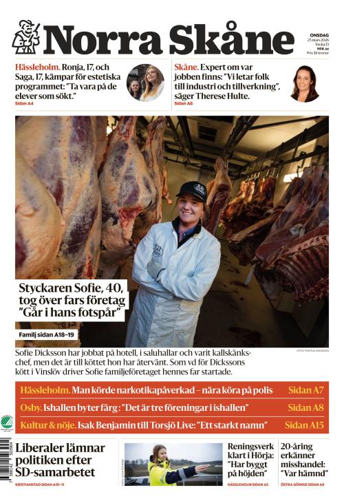 Norra Skåne 25.3.2026