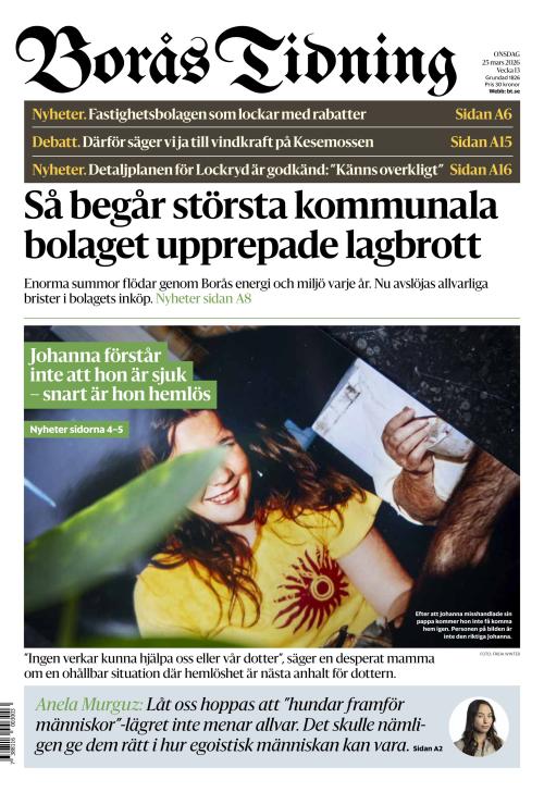 Borås Tidning 25.3.2026
