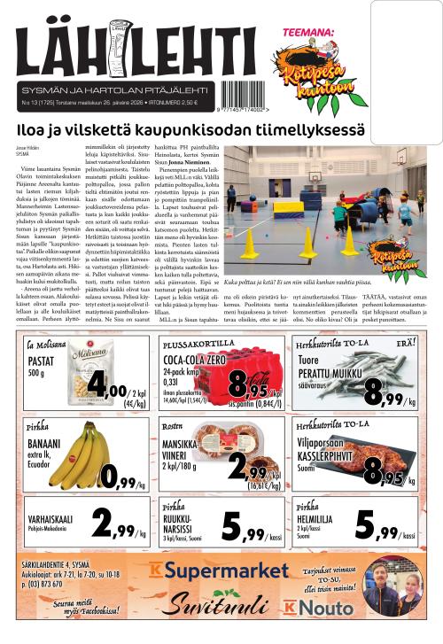 Lähilehti 13/2026