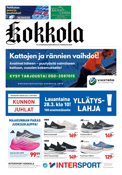 Kokkola-lehti 25.3.2026