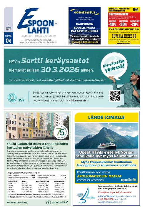 Espoonlahti-lehti 26.3.2026