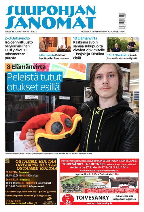 Suupohjan Sanomat 26.3.2026