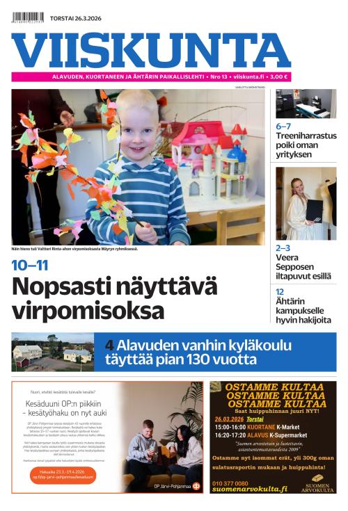 Viiskunta 26.3.2026