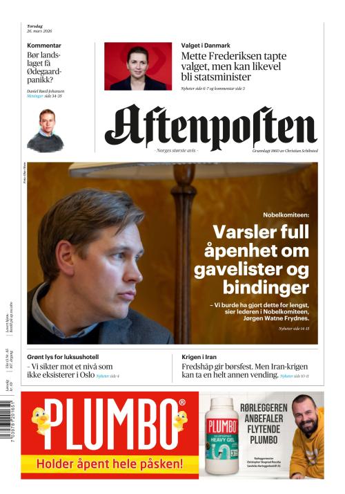 Aftenposten 26.3.2026