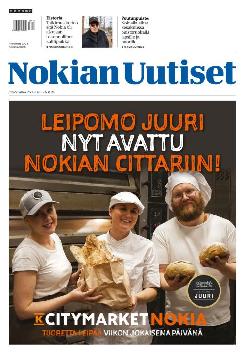 Nokian Uutiset 26.3.2026