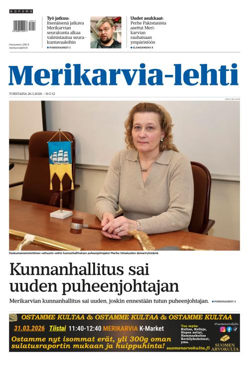 Merikarvia-lehti 26.3.2026
