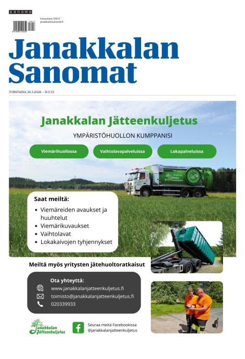 Janakkalan Sanomat 26.3.2026