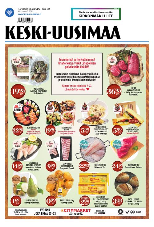 Keski-Uusimaa 26.3.2026