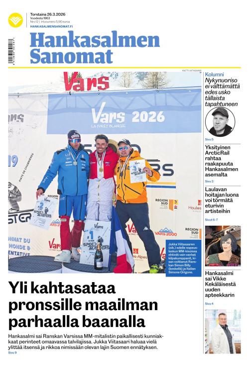 Hankasalmen Sanomat 26.3.2026
