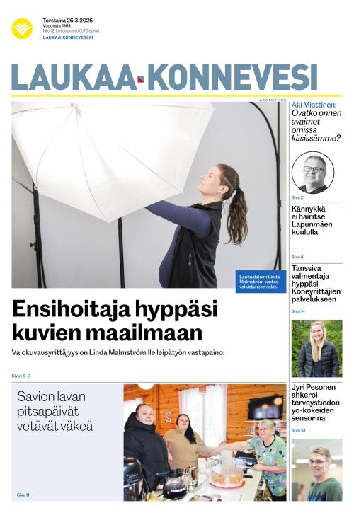 Laukaa-Konnevesi 26.3.2026