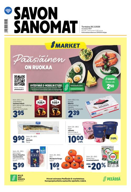 Savon Sanomat 26.3.2026