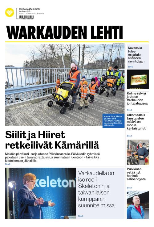 Warkauden Lehti 26.3.2026
