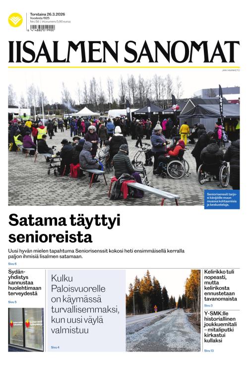 Iisalmen Sanomat 26.3.2026