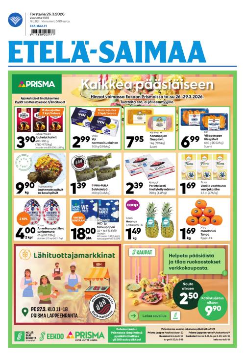 Etelä-Saimaa 26.3.2026