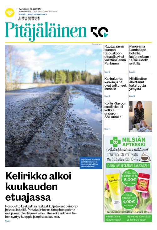 Pitäjäläinen 26.3.2026