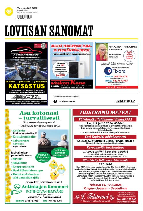 Loviisan Sanomat 26.3.2026