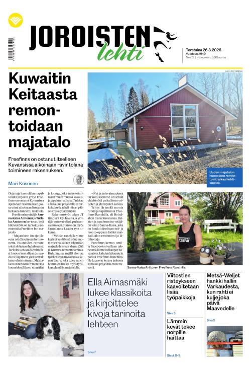 Joroisten Lehti 26.3.2026