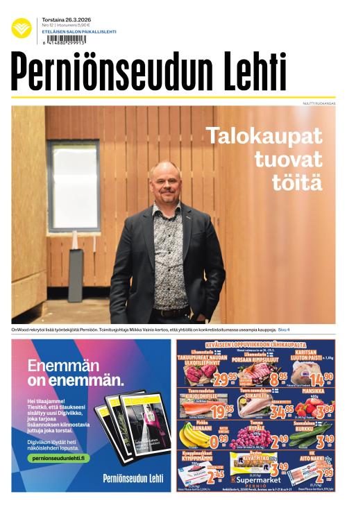 Perniönseudun Lehti 26.3.2026
