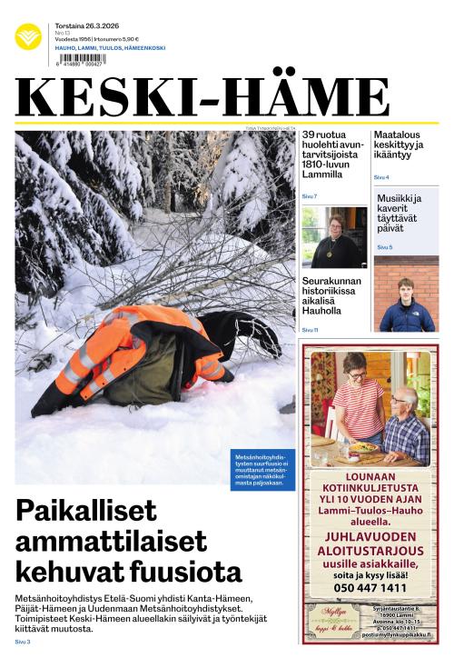 Keski-Häme 26.3.2026