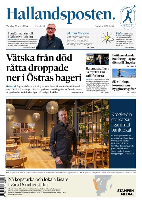 Hallandsposten 26.3.2026