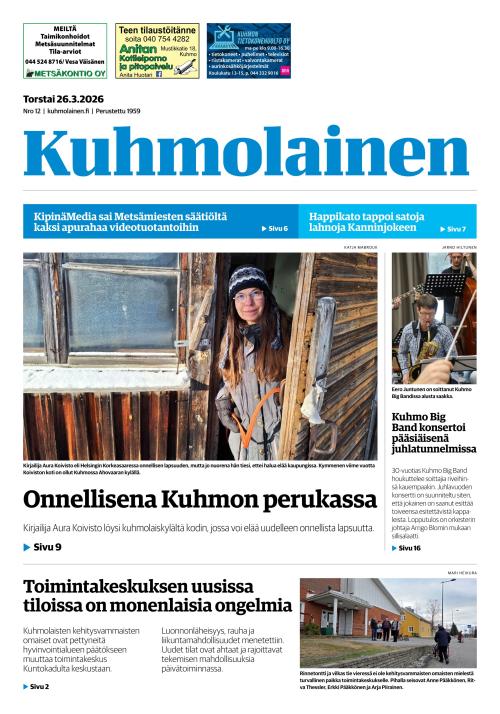 Kuhmolainen 26.3.2026