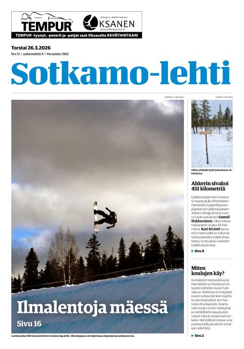 Sotkamo-lehti 26.3.2026