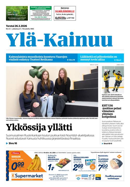 Ylä-Kainuu 26.3.2026