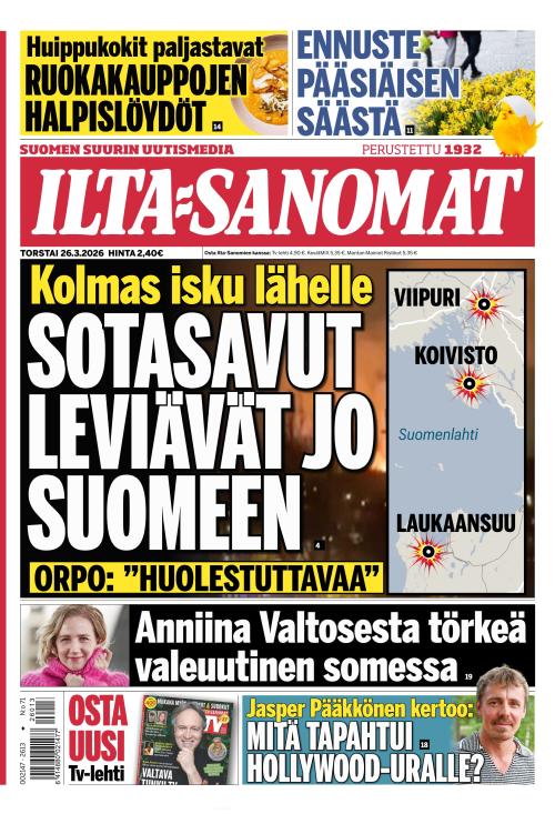 Ilta-Sanomat 26.3.2026