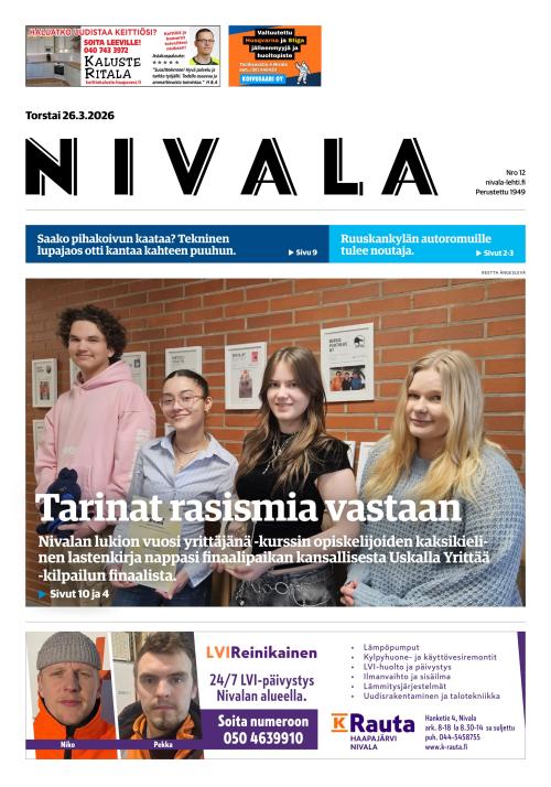 Nivala-lehti 26.3.2026