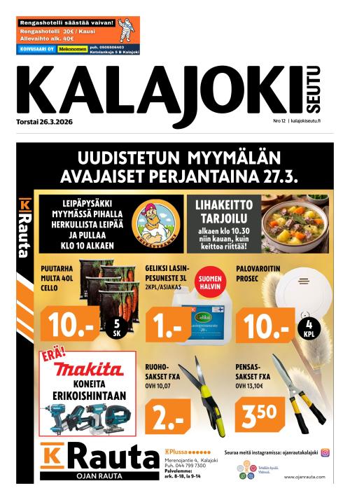 Kalajokiseutu 26.3.2026