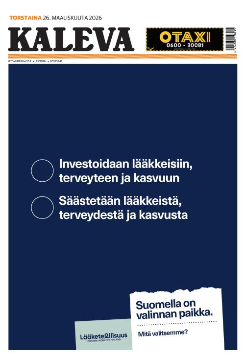 Kaleva 26.3.2026