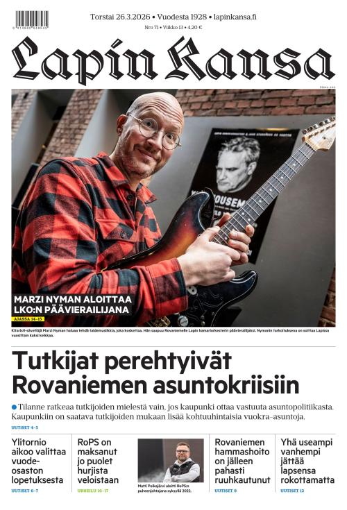 Lapin Kansa 26.3.2026