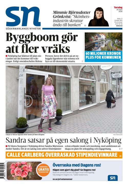 Södermanlands Nyheter 26.3.2026