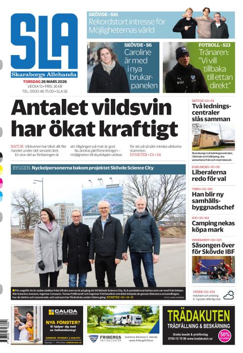 Skaraborgs Allehanda 26.3.2026