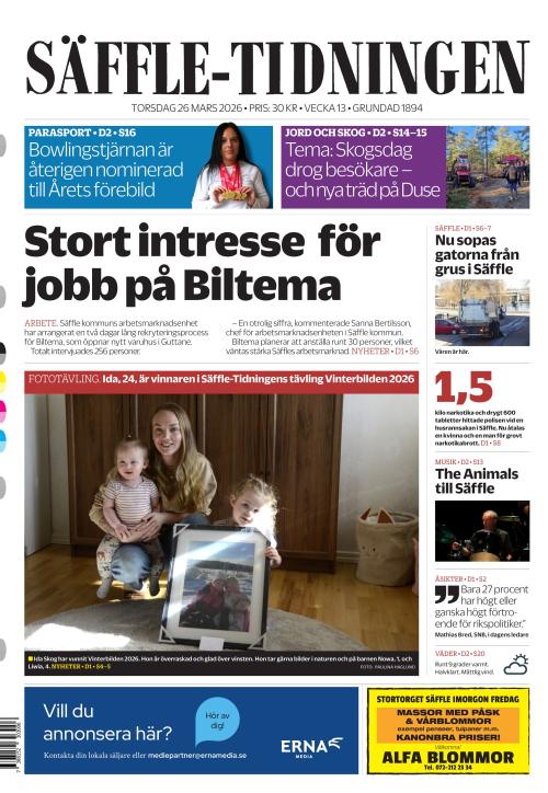 Säffle-Tidningen 26.3.2026