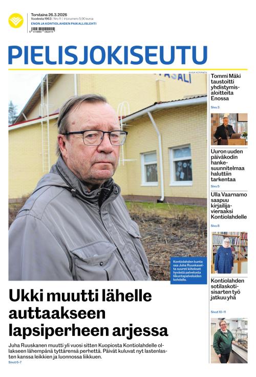 Pielisjokiseutu 26.3.2026