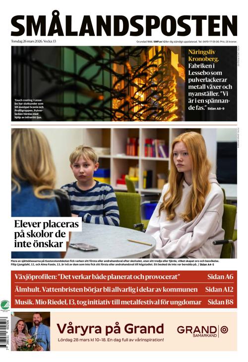 Smålandsposten 26.3.2026