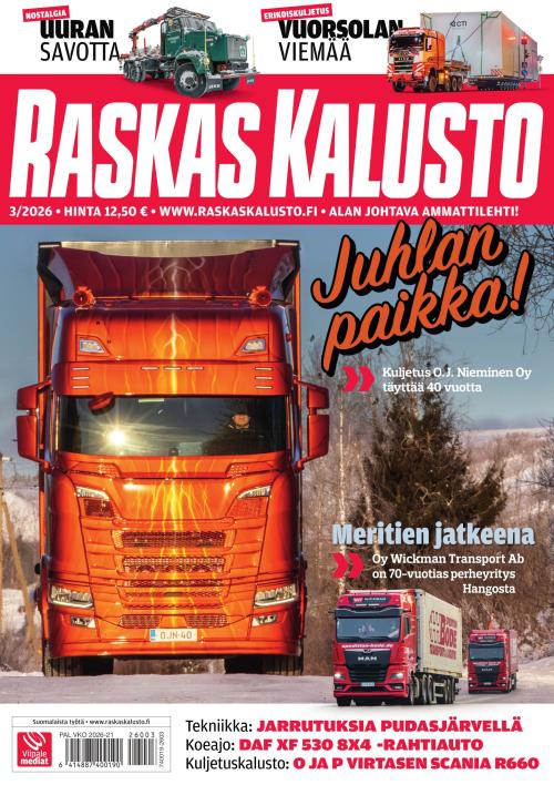 Raskas Kalusto 03/2026