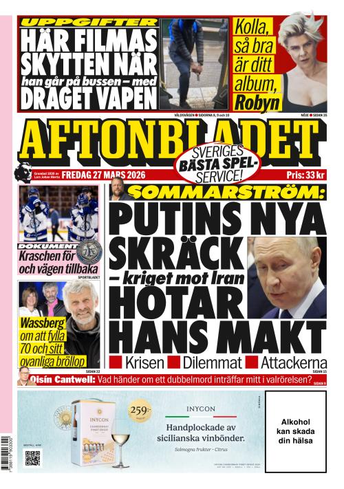 Aftonbladet 27.3.2026