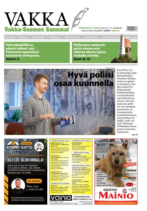 Vakka-Suomen Sanomat 27.3.2026