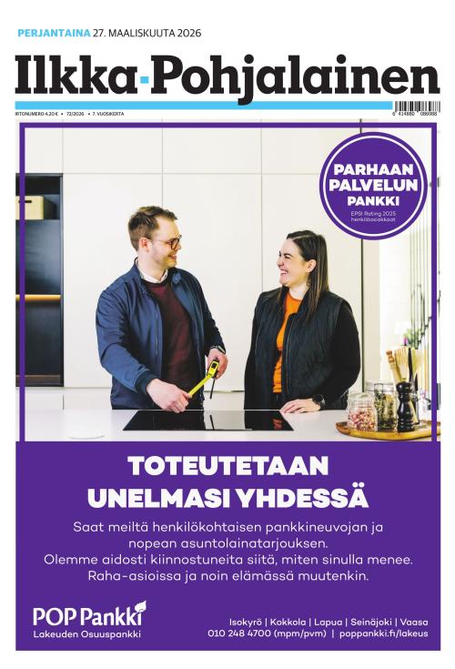 Ilkka-Pohjalainen 27.3.2026
