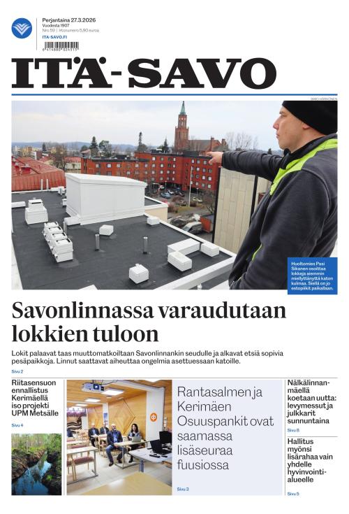Itä-Savo 27.3.2026